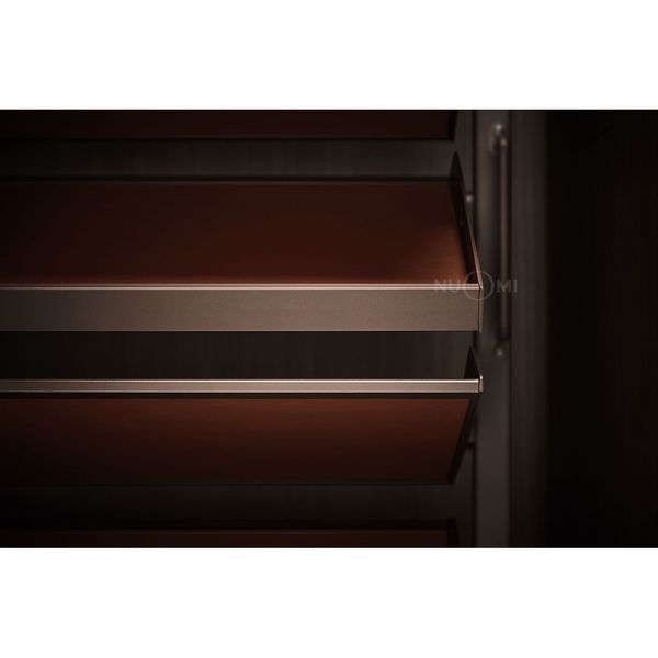 360&deg; rotating shoe section with 12 shelves (Wine red)