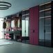 Top mounted rod support (Wine red) (PILLAR)