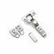 3d adjustment quick mounted two section force buffering hinge. Inserted (LUXURIANCE Series)
