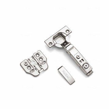 3d adjustment quick mounted two section force buffering hinge. Full overlay (LUXURIANCE Series)