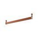 Clothes Rail Covered Leather (Wine red) (864 mm)