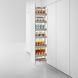 Rotating multi-section cabinet 4 levels 240 mm (Champagne gold)