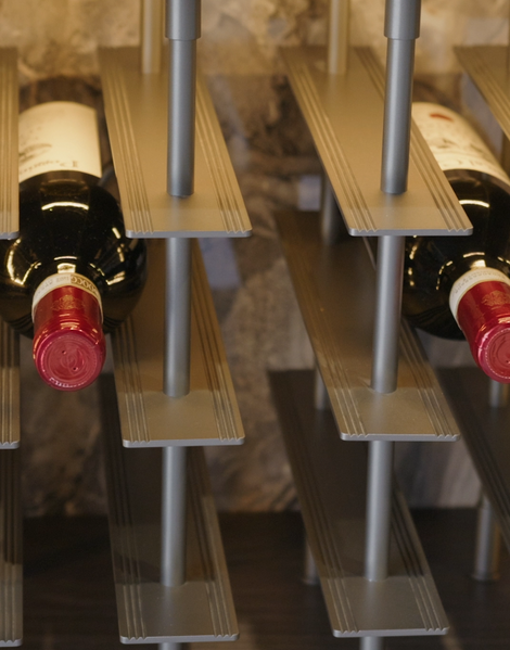 Трубка зовнішня WINE SHELF (3000мм*D11,5мм) (Елегантний сірий) 13067423 фото