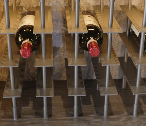 Hlin&iacute;kov&aacute; priečka POLICA NA V&Iacute;NO (290*50*3 mm) (Elegantn&aacute; siv&aacute;) 13067433 фото