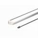 COB profile with backlight for glass shelves (6-8mm) (12*24, 3000mm, 9.8W) (Elegant gray)