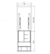 Segregated cargo 350 mm (Elegant grey)