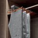 Retractable trouser hanger (Elegant gray) (460 mm)