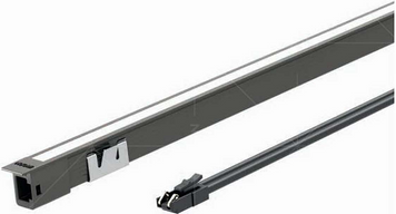 Zapusten&eacute; ultratenk&eacute; svietidlo s COB profilom a podsvieten&iacute;m (6*8, 3000 mm, 4000K, 30W) (elegantn&aacute; siv&aacute;) 12954003 фото