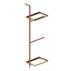 Wardrobe set LZ-004 PILLAR (800mm, Wine red)