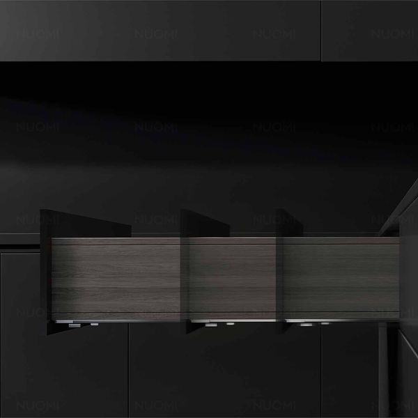 Concealed synchronous damping slide 250 mm (MEHR Series)