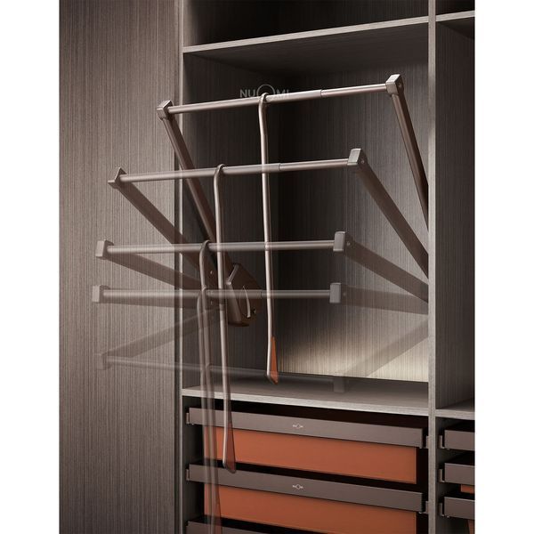 Soft close liftable hanger 564-764mm (Wine Red)
