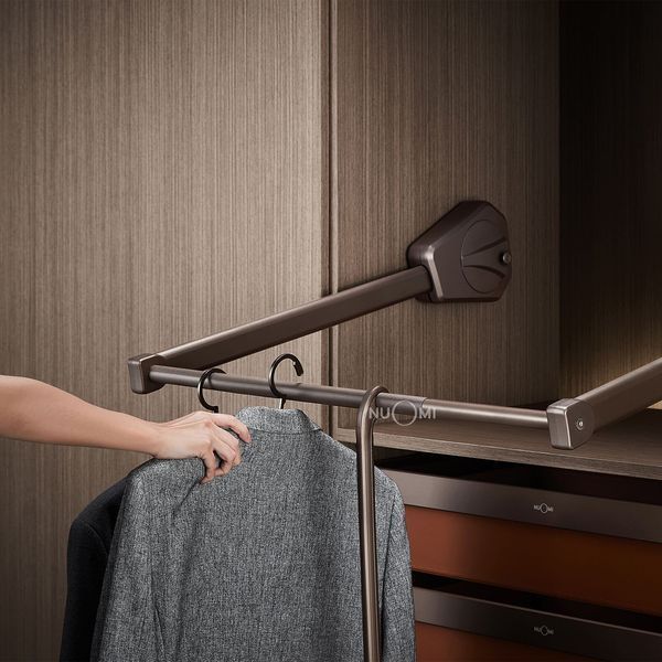 Soft close liftable hanger 564-764mm (Wine Red)