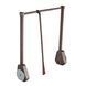 Soft close liftable hanger 564-764mm (Wine Red)