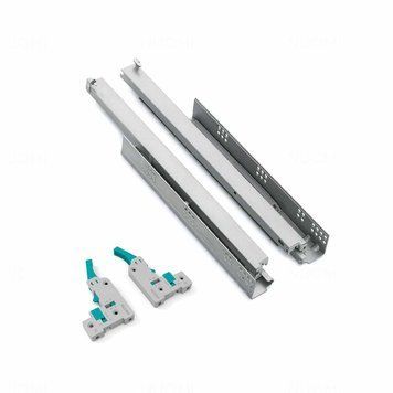 Concealed synchronous damping slide 300 mm (MEHR Series)