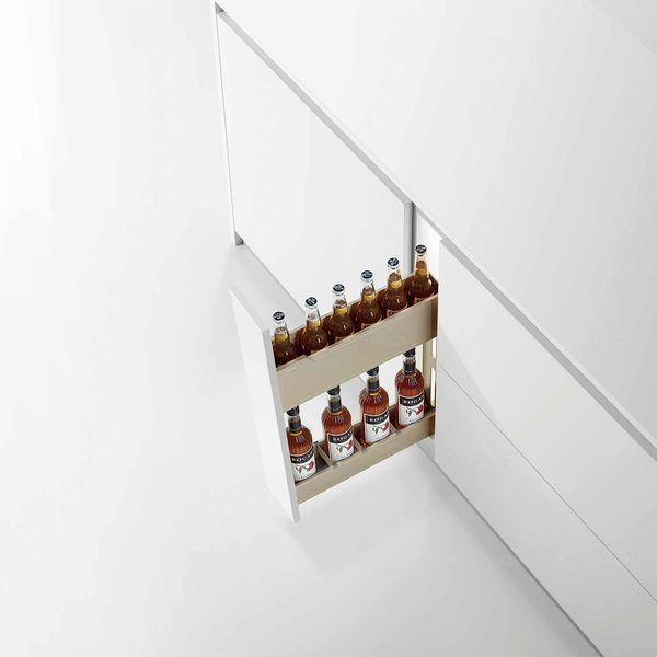 Side cargo 200 mm (Elegant grey)