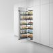 Pull-out front column 4 levels 600 mm (Elegant grey)