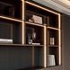 Ultra-thin recessed COB profile with backlight and surface-mounted diffuser (11*10, 3000mm, 9.8W) (Elegant gray)