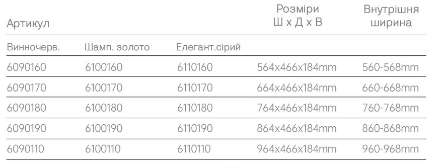 Висувний кошик-сітка (Винночервоний) (564 мм) 6090160 фото
