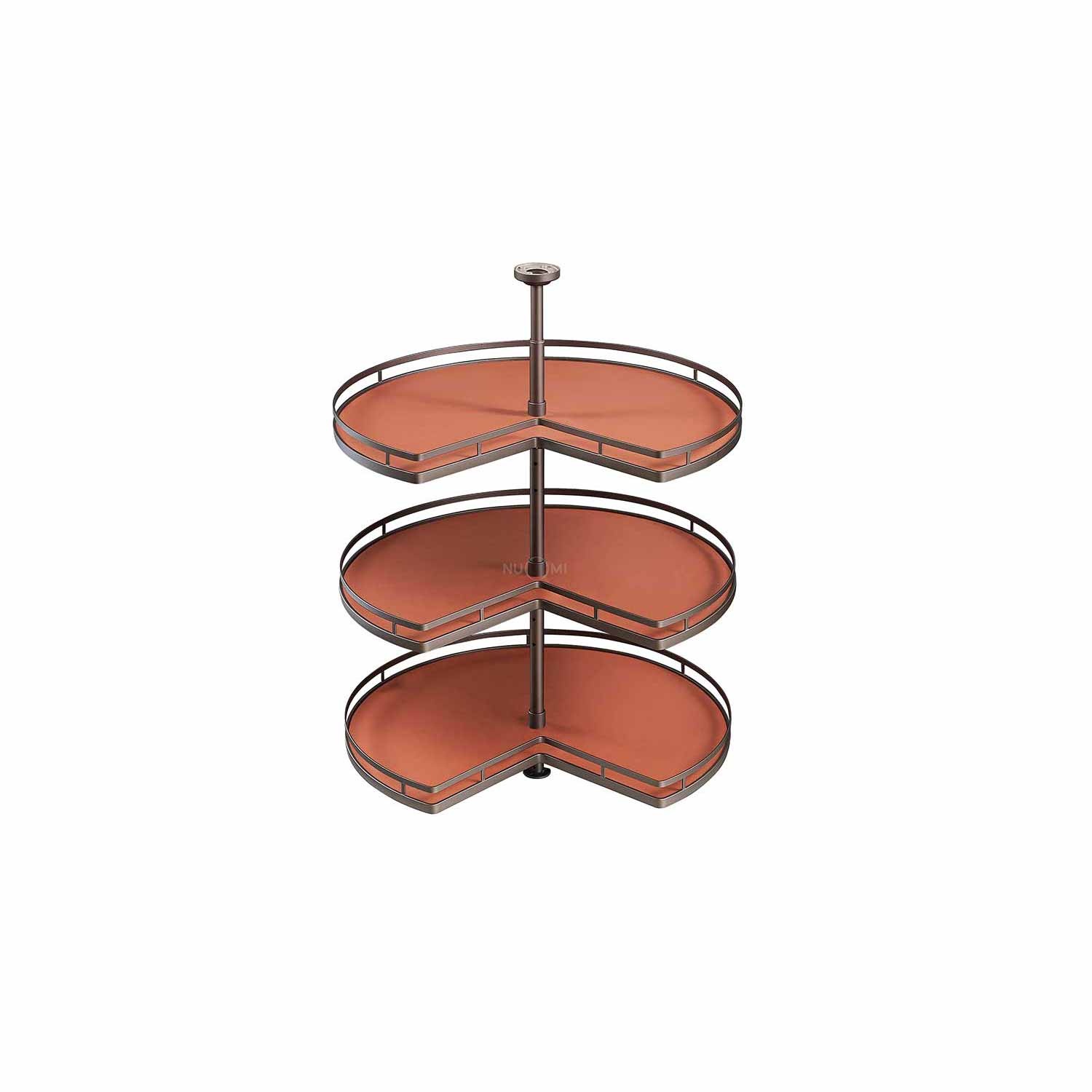 Ralphie Series 360° Three Tier Roatable Corner Shelf 31